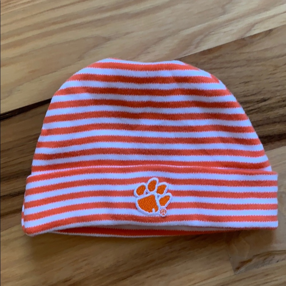 Clemson Tigers newborn hat